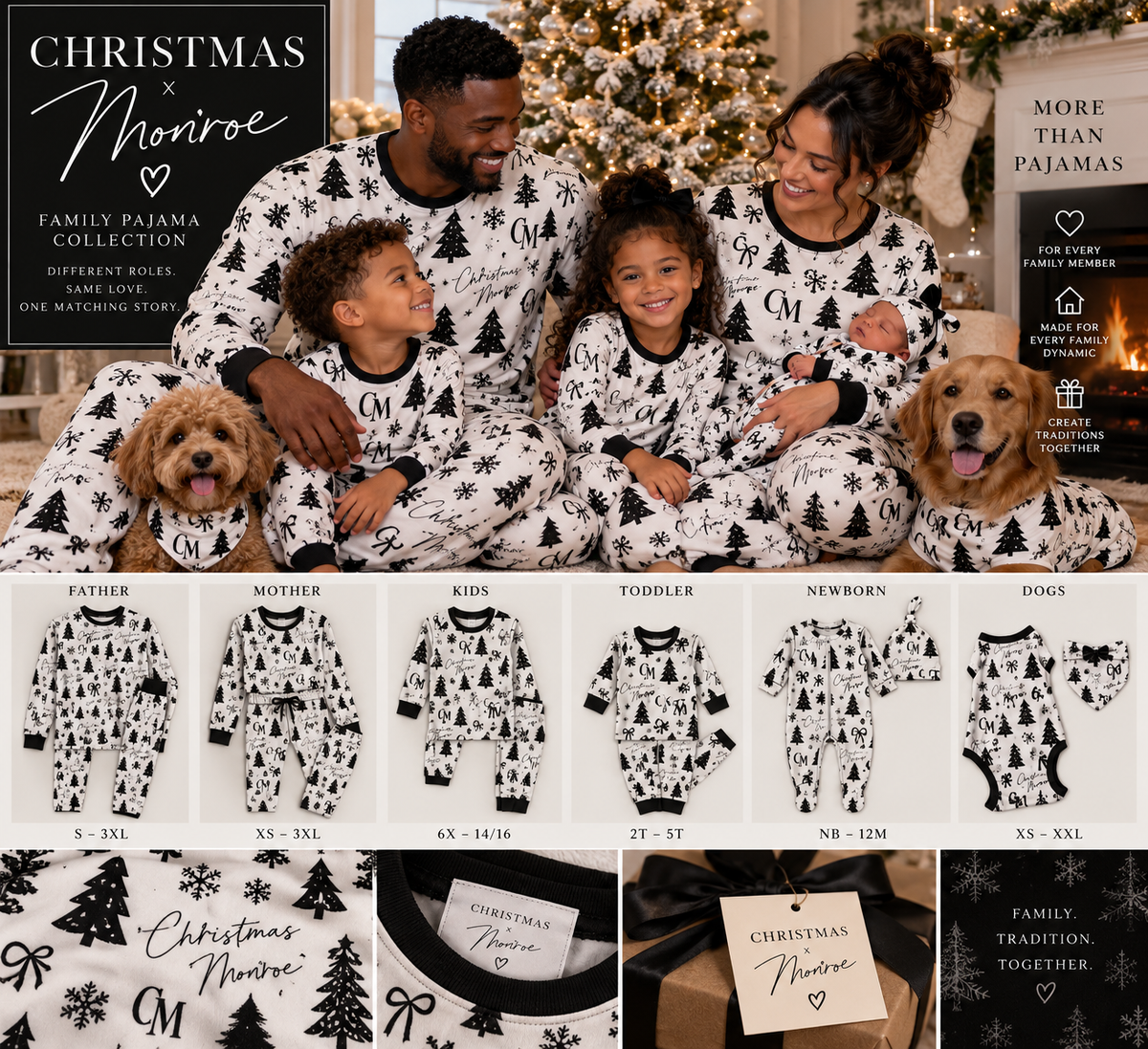 Personalized Happy Holidays Photo Lounge Pajama Set