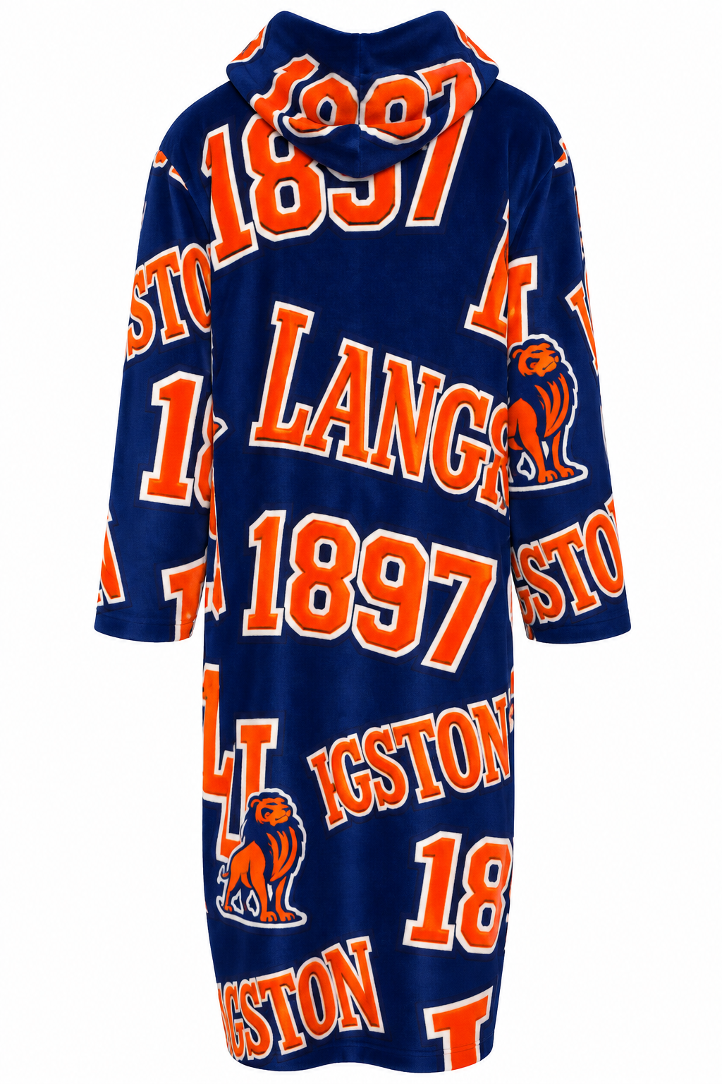 Langston University 1897 All-Over Print Robe