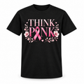 Think Pink black short-sleeve T-shirt